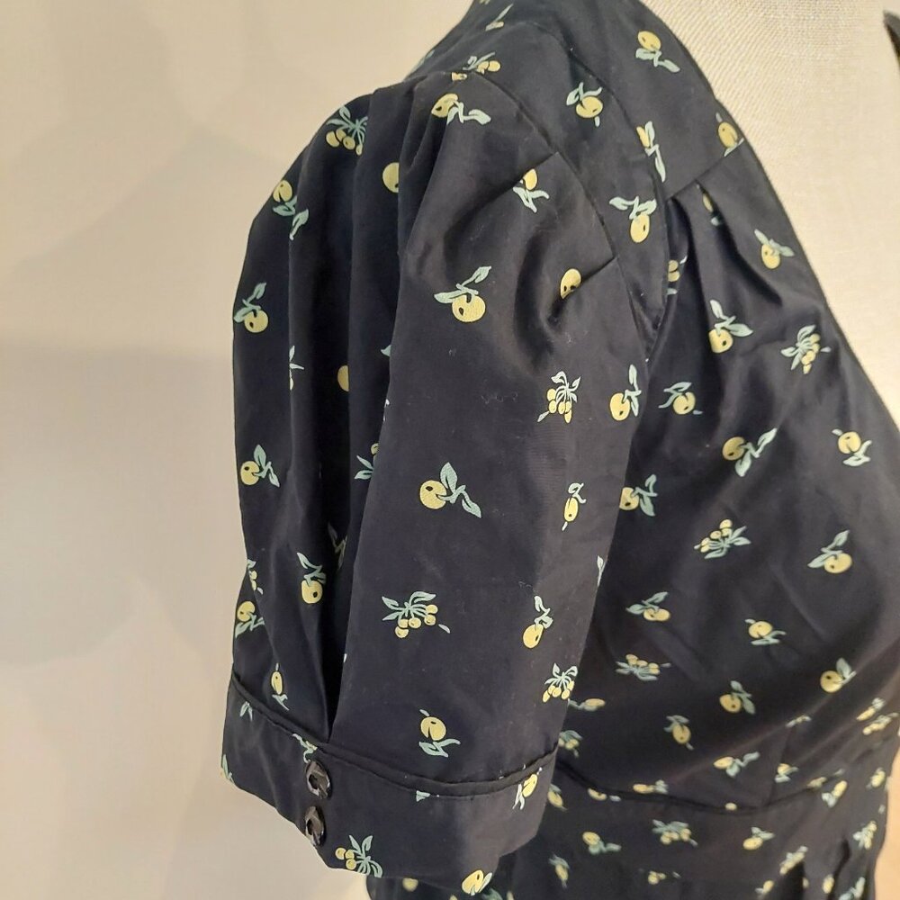Anthropologie Odille Lemon Top - Picture 3 of 11